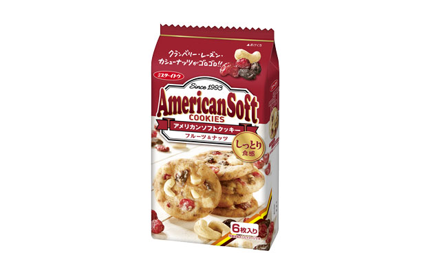 アメリカンソフトクッキー フルーツ＆ナッツ